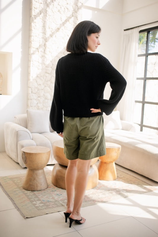 Terence Knit Jumper - Black