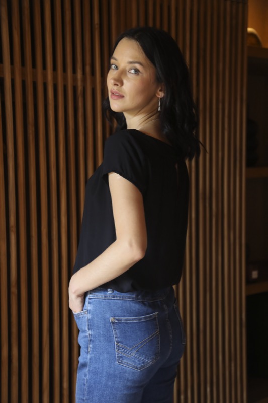 Beatrice Top - Classic Black