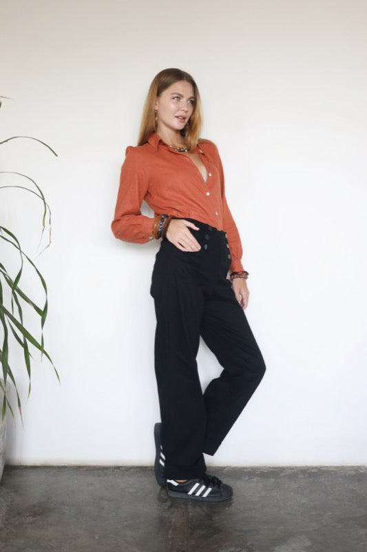Joyce Blouse - Jasper Linen