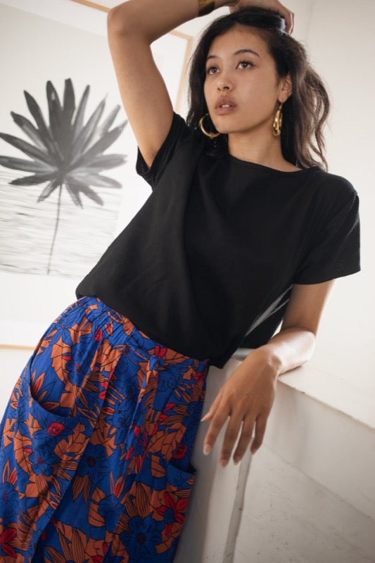 Melody Skirt - Blue Hawaii