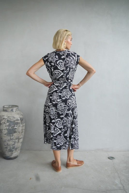 Deena Dress - Large Floral