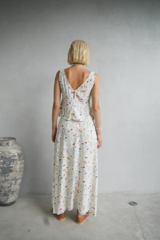 Akila Skirt - Fresh Flowers