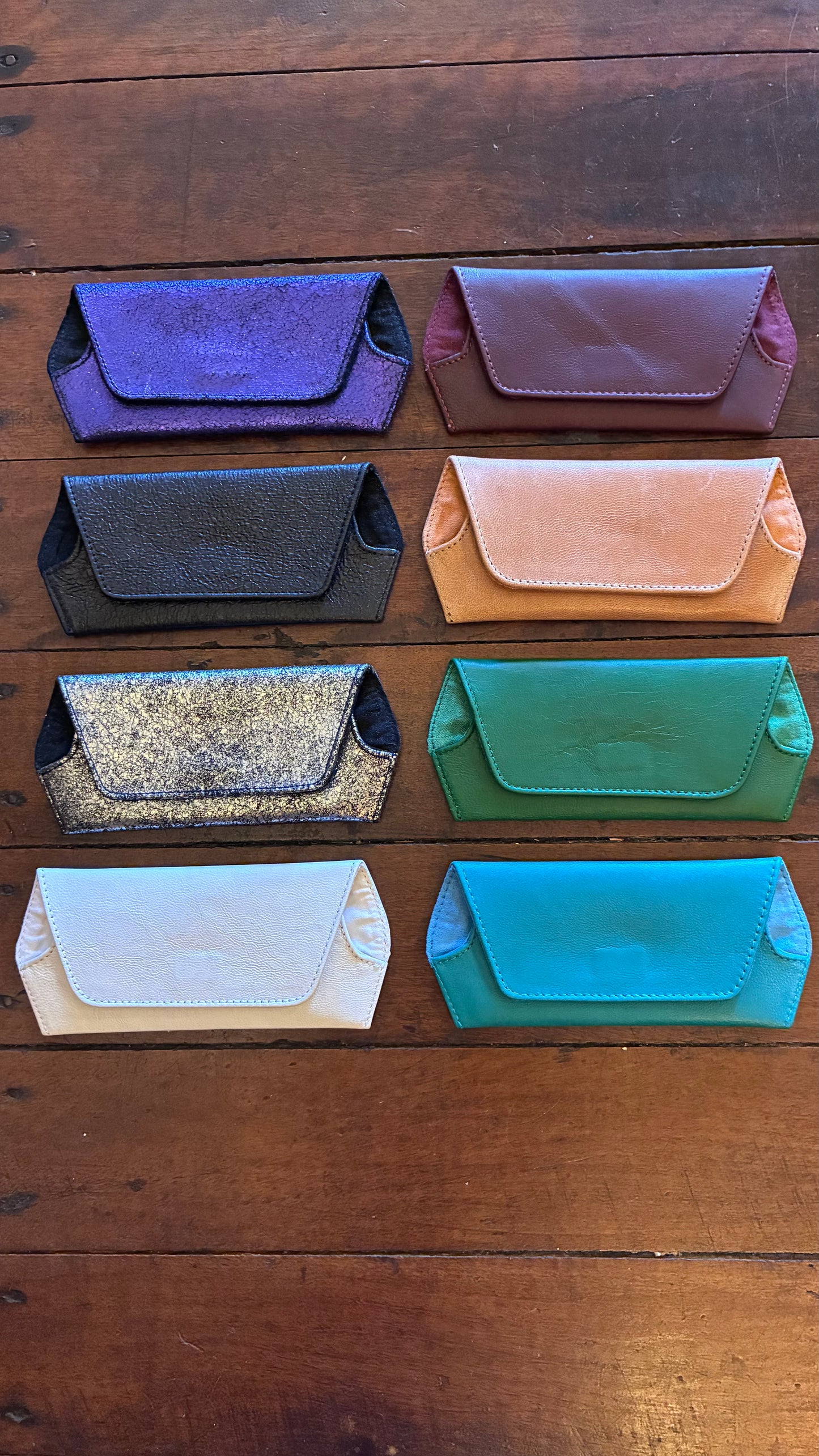 Leather Sunglasses Case - Multi Colours