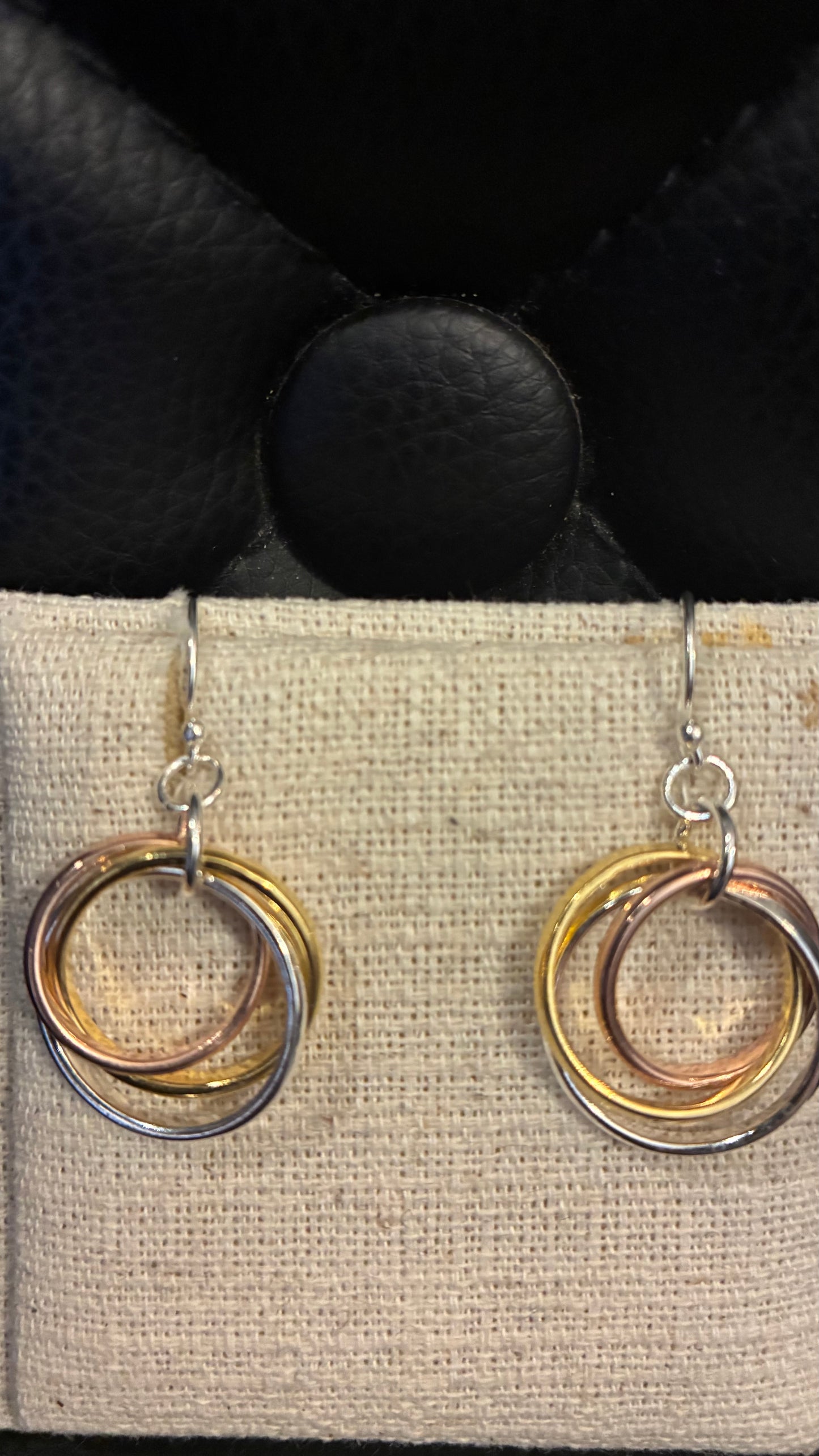 3 Rings Earrings - Silver / Rose Gold / Gold
