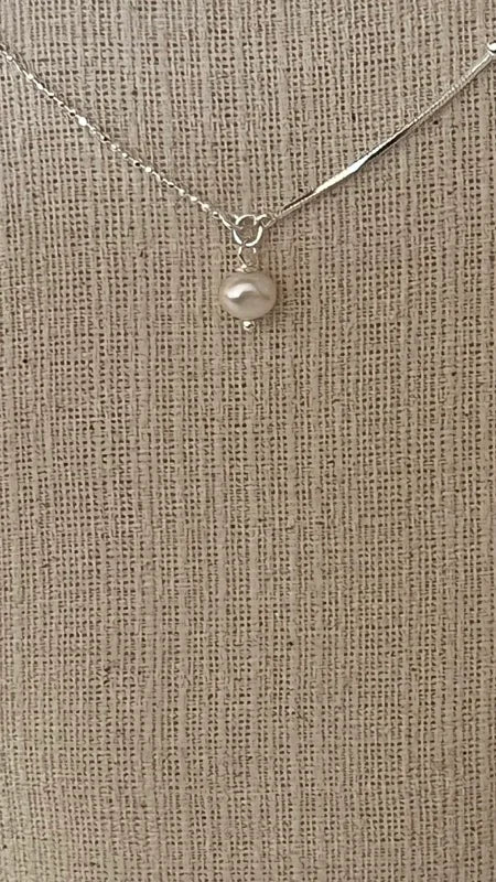 Pearl Mix Match Pendant - Sterling Silver