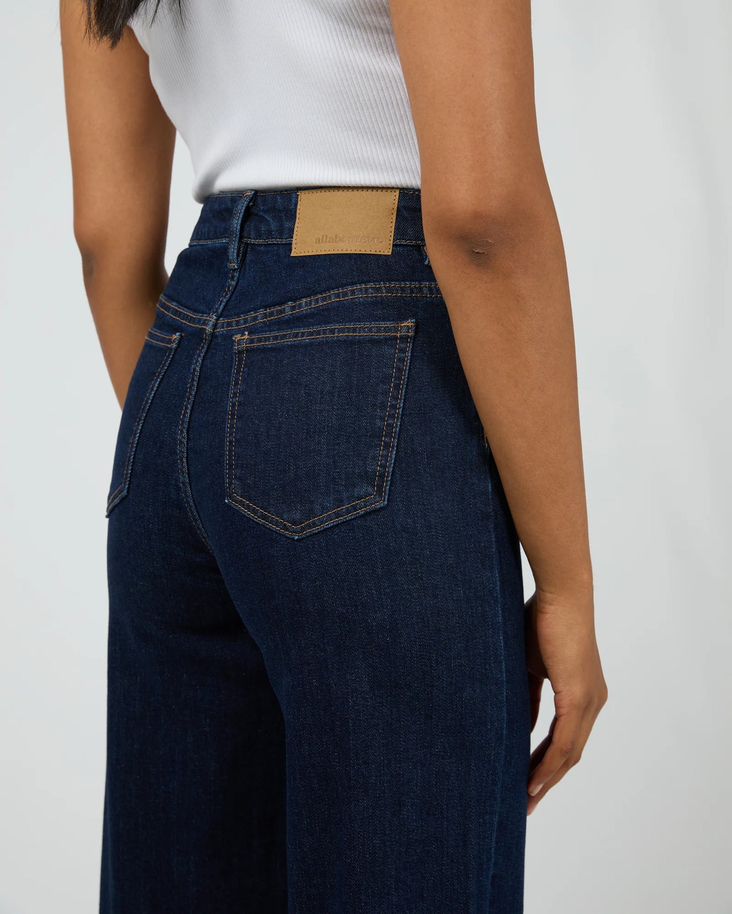 Jacqui Wide Leg Jean - Indigo