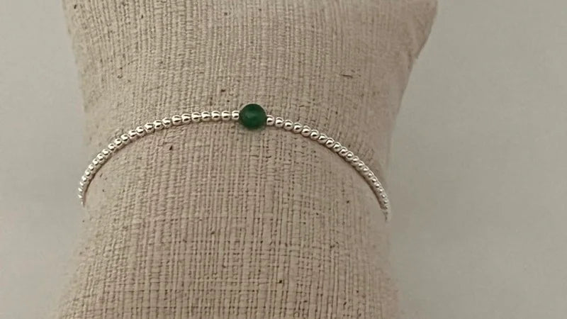 Grace Bracelet - Rose Quartz , Hematite, Jade, Black Onyx