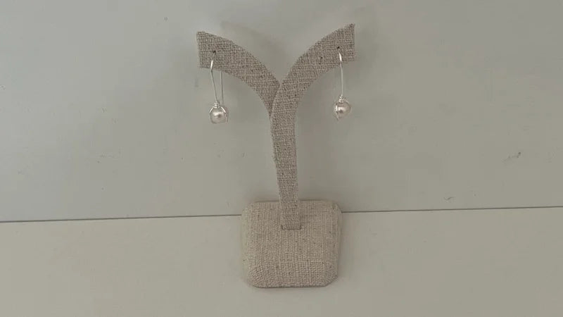 Pearl Teardrops - Silver