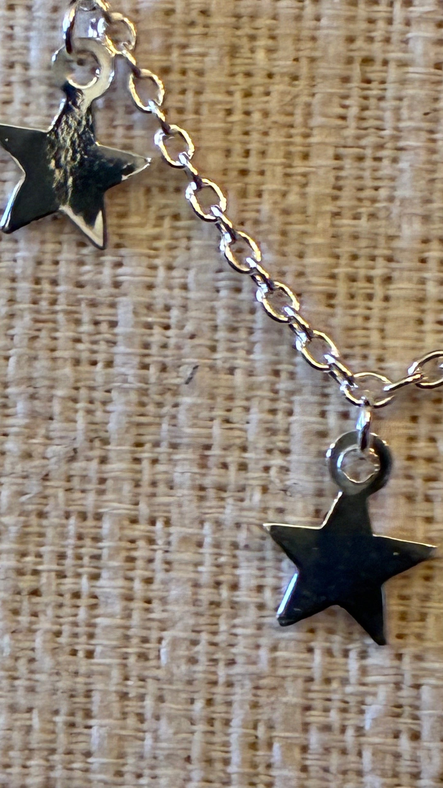 7 Stars Necklace - Silver
