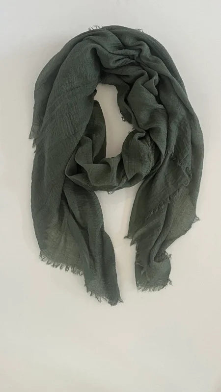 Pickle Green Scarf