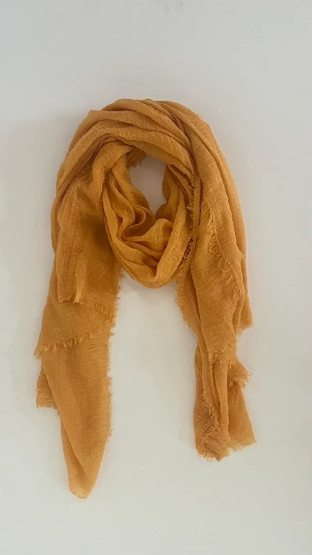 Mustard Yellow Scarf