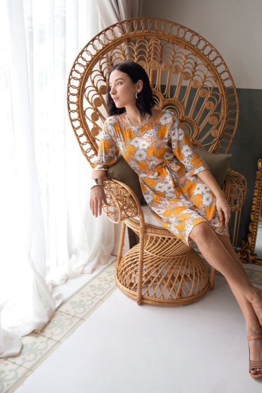 Twiggy Dress - Daffodils