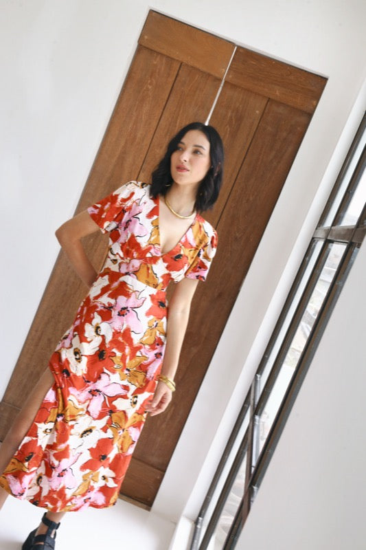 Julia Dress - Watercolour Bliss