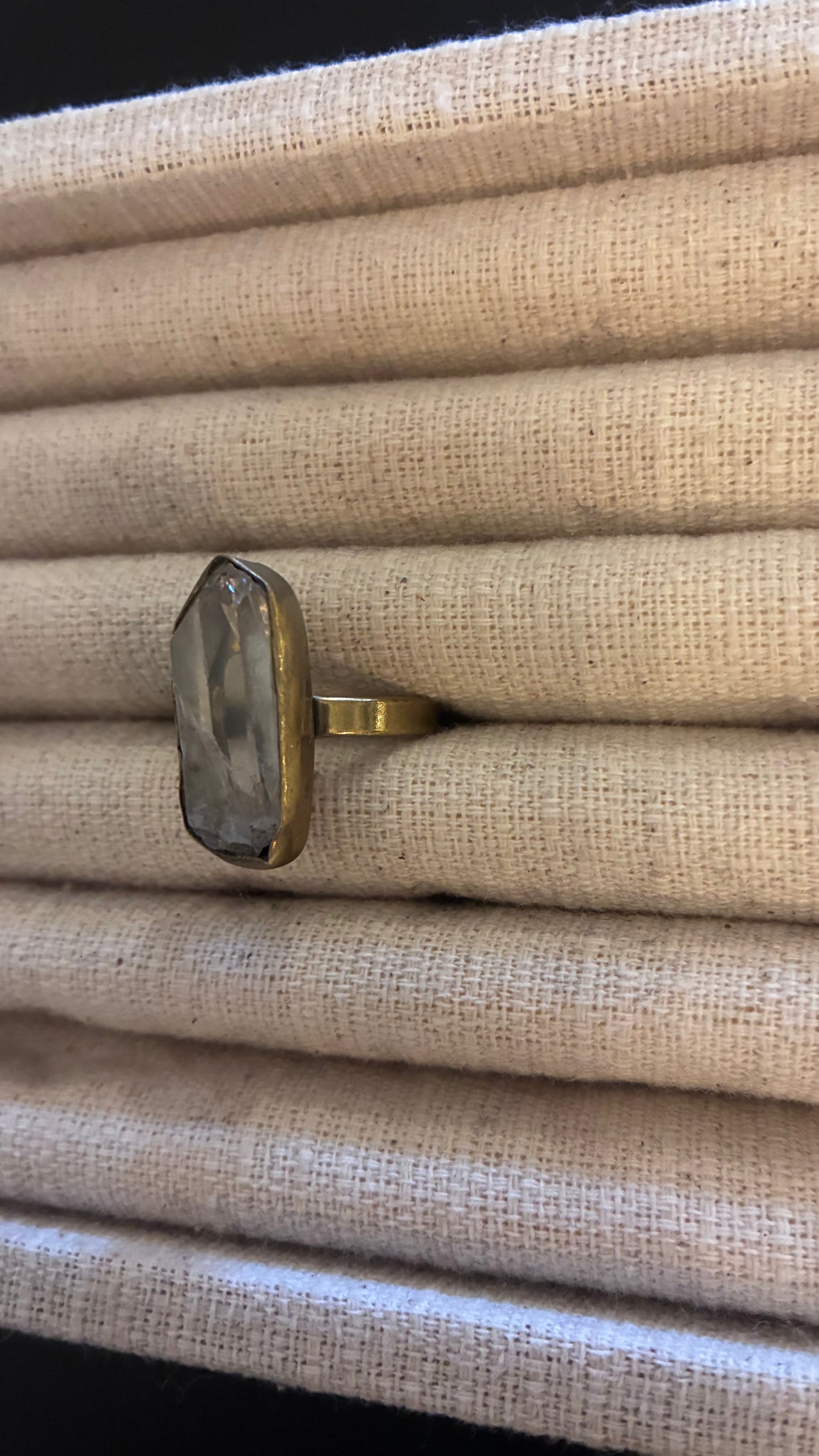 Raw Brass Ring