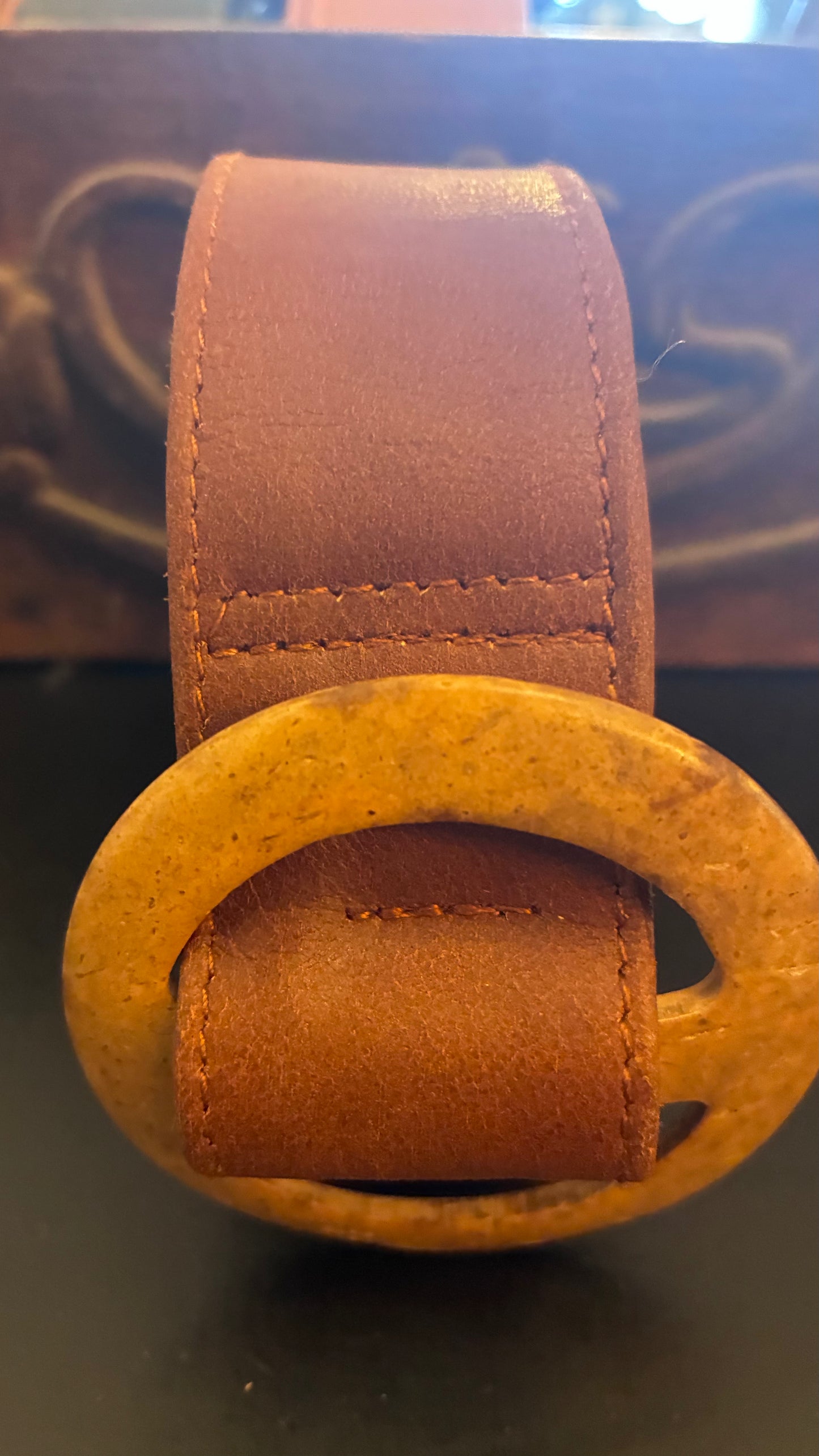 Megan Leather Belt - Almond /Vintage Tan / Black / Tan / Biscuit / Green / Navy / Cream / Caramel / Chocolate