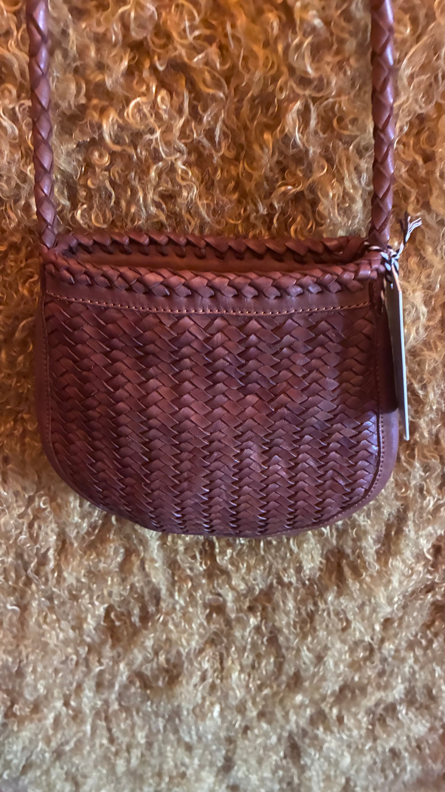 Olla Weave Bag - Chocolate