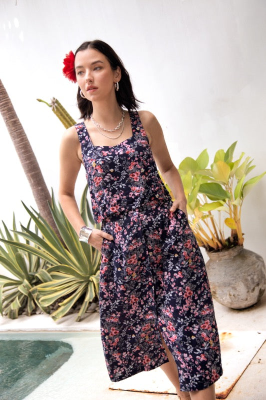 Celeste Skirt - Pink Flowers