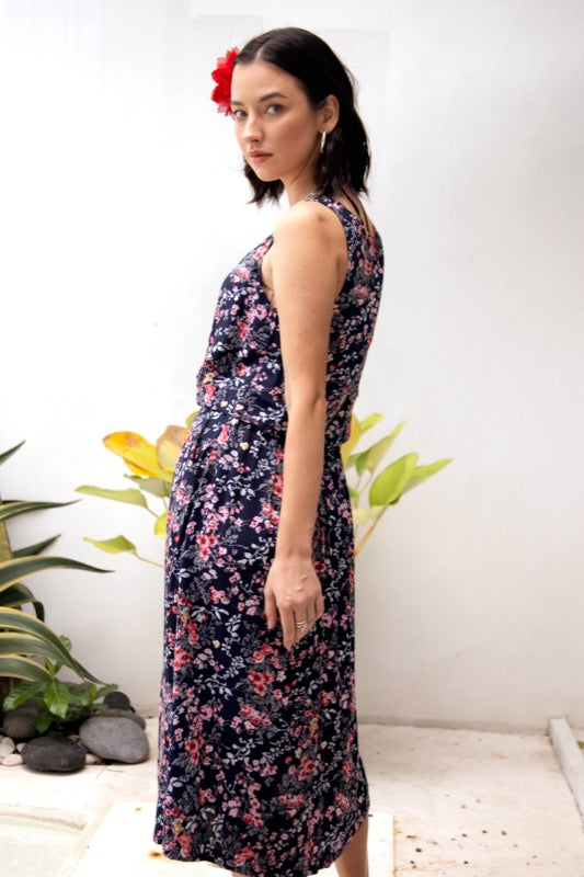 Celeste Skirt - Pink Flowers