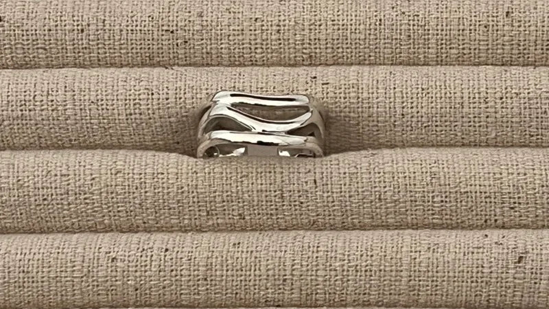 Twig Ring - Silver
