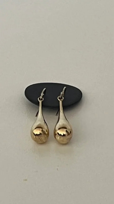 Solid Teardrop Pendant Dangle