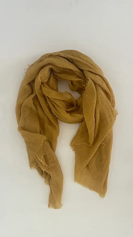 Turmeric Yellow Scarf