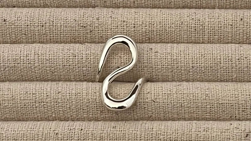 S Ring - Silver