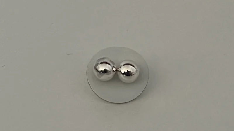Studded Studs - Sterling Silver