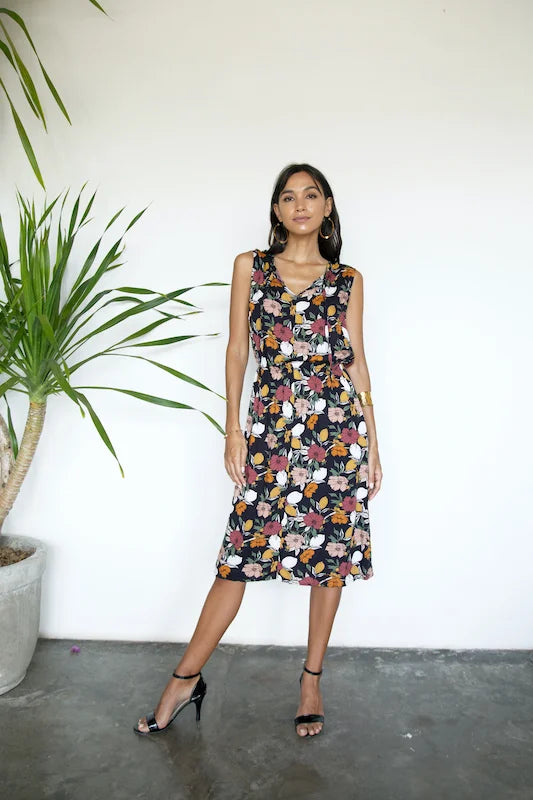 Issy Dress - Dahlia