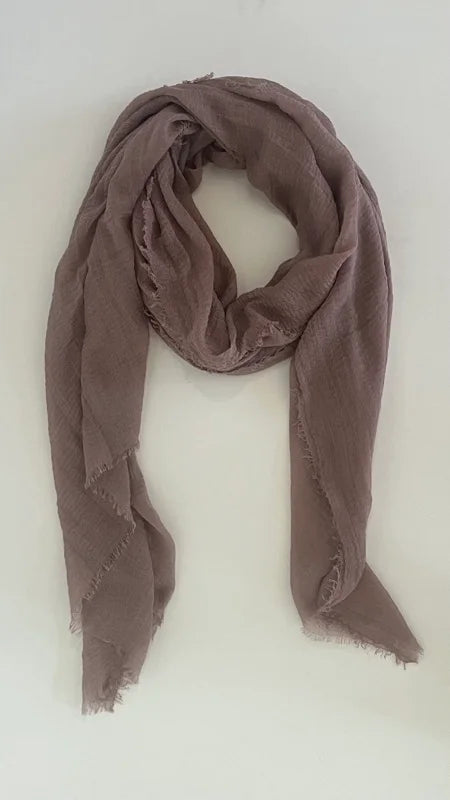 Dusty Rose Scarf