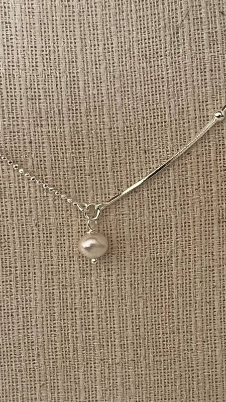 Pearl Mix Match Pendant - Sterling Silver