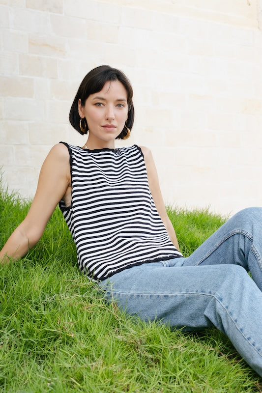 Fred Knit - Black & White