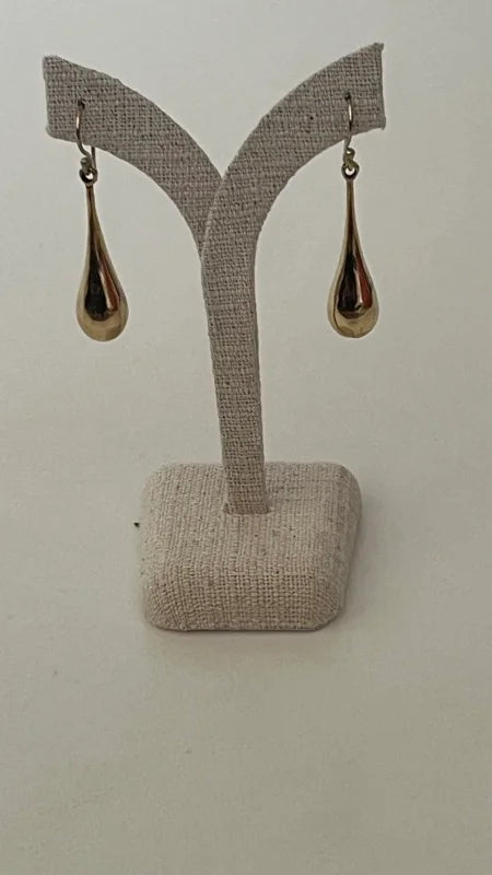 Solid Teardrop Pendant Dangle