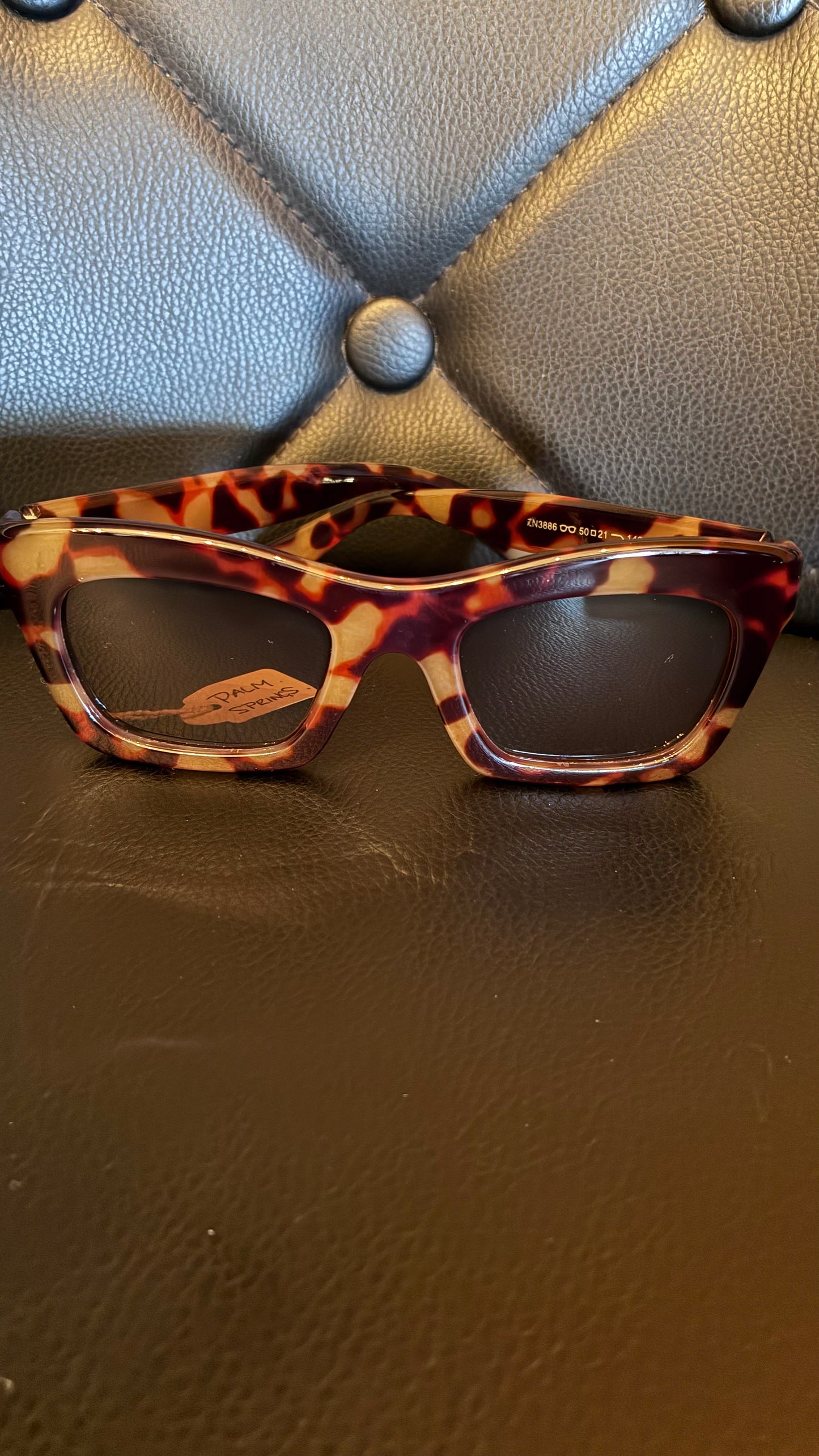 Palm Springs Sunglasses - Vintage Tortoise Shell