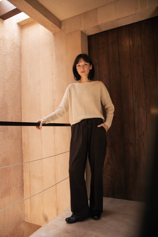 Nala Pants - Espresso Jersey
