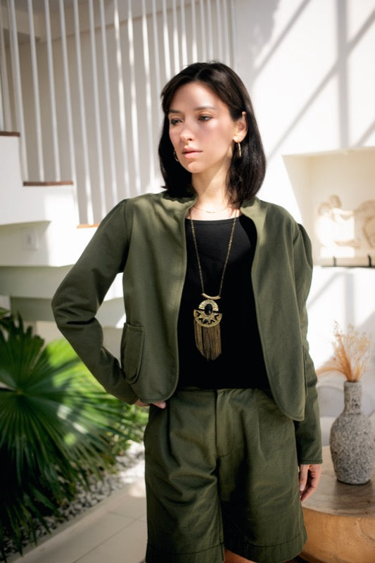 Faith Jacket - Olive