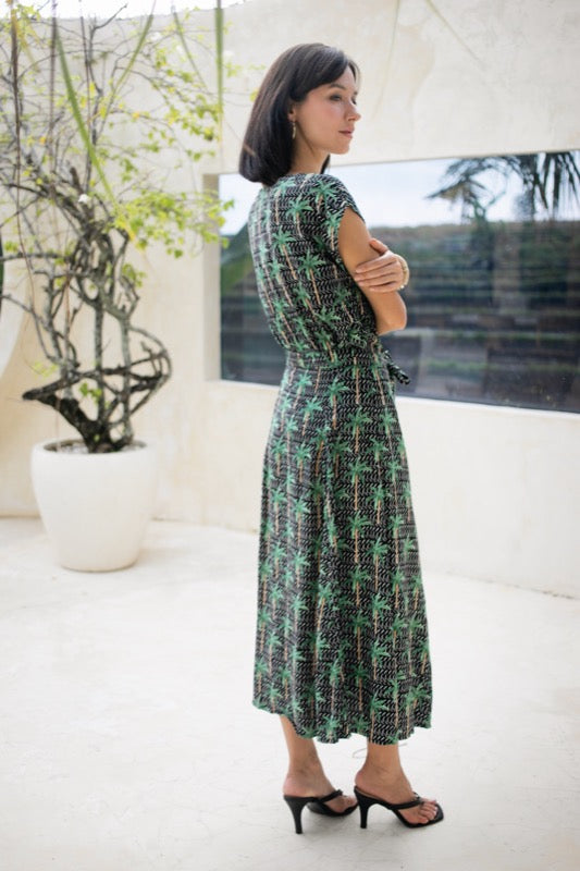 Byron Skirt - Palm Trees