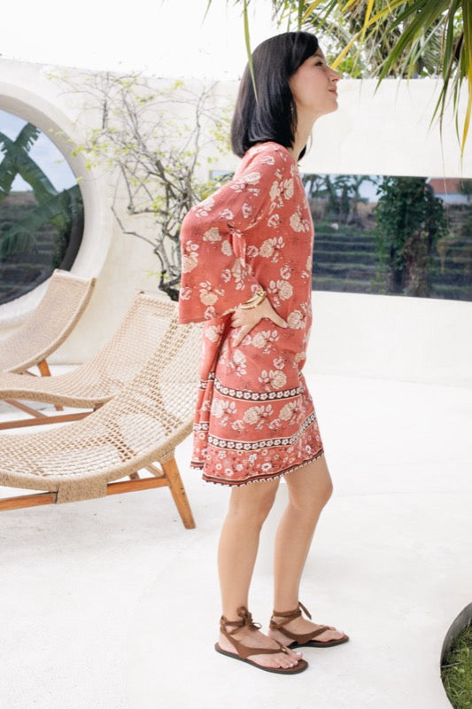 Total Eclipse Dress - Crimson Border