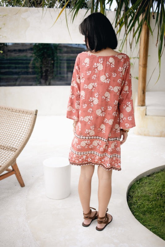 Total Eclipse Dress - Crimson Border