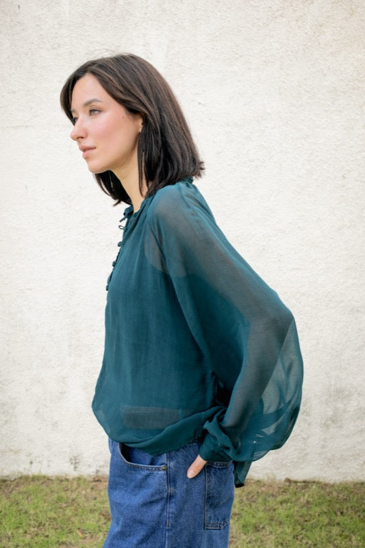 Anouk Blouse - Teal