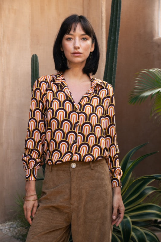 Joyce Blouse - Art Deco Arches