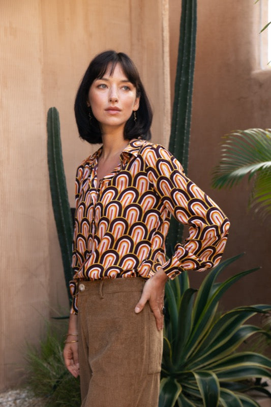 Joyce Blouse - Art Deco Arches