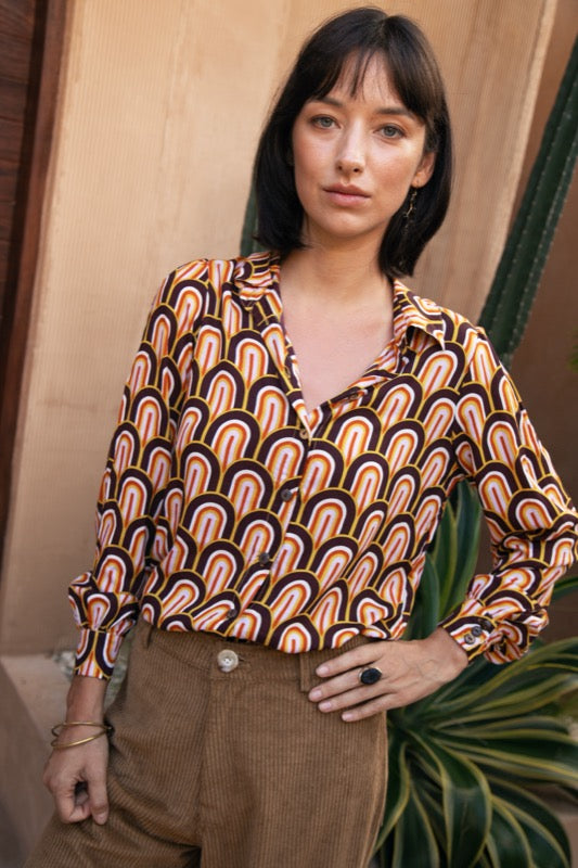 Joyce Blouse - Art Deco Arches