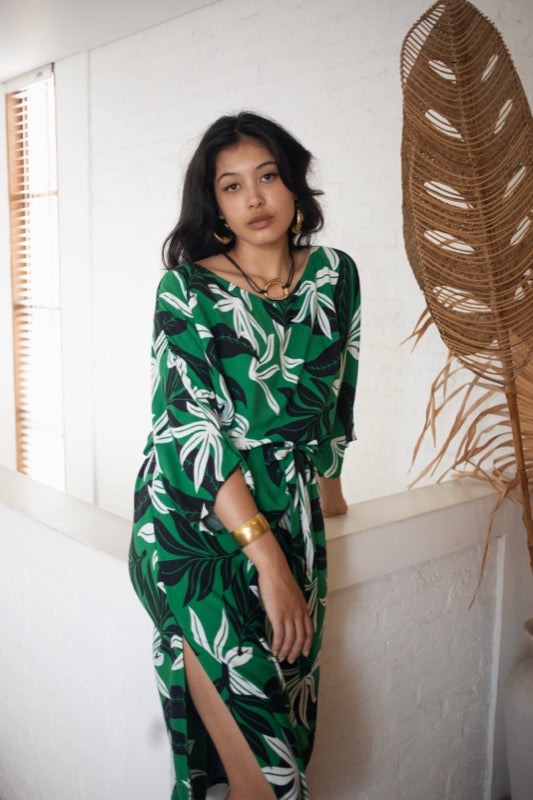 Rose L/S Midi Dress - Forrest of Ferns