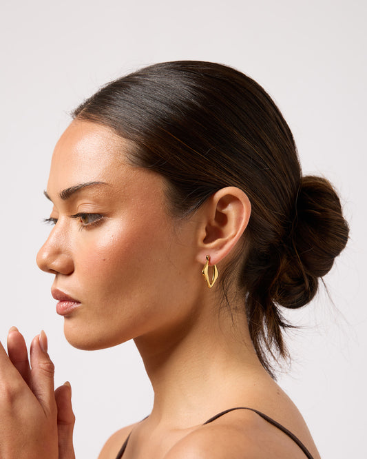 Zina Earrings - Gold