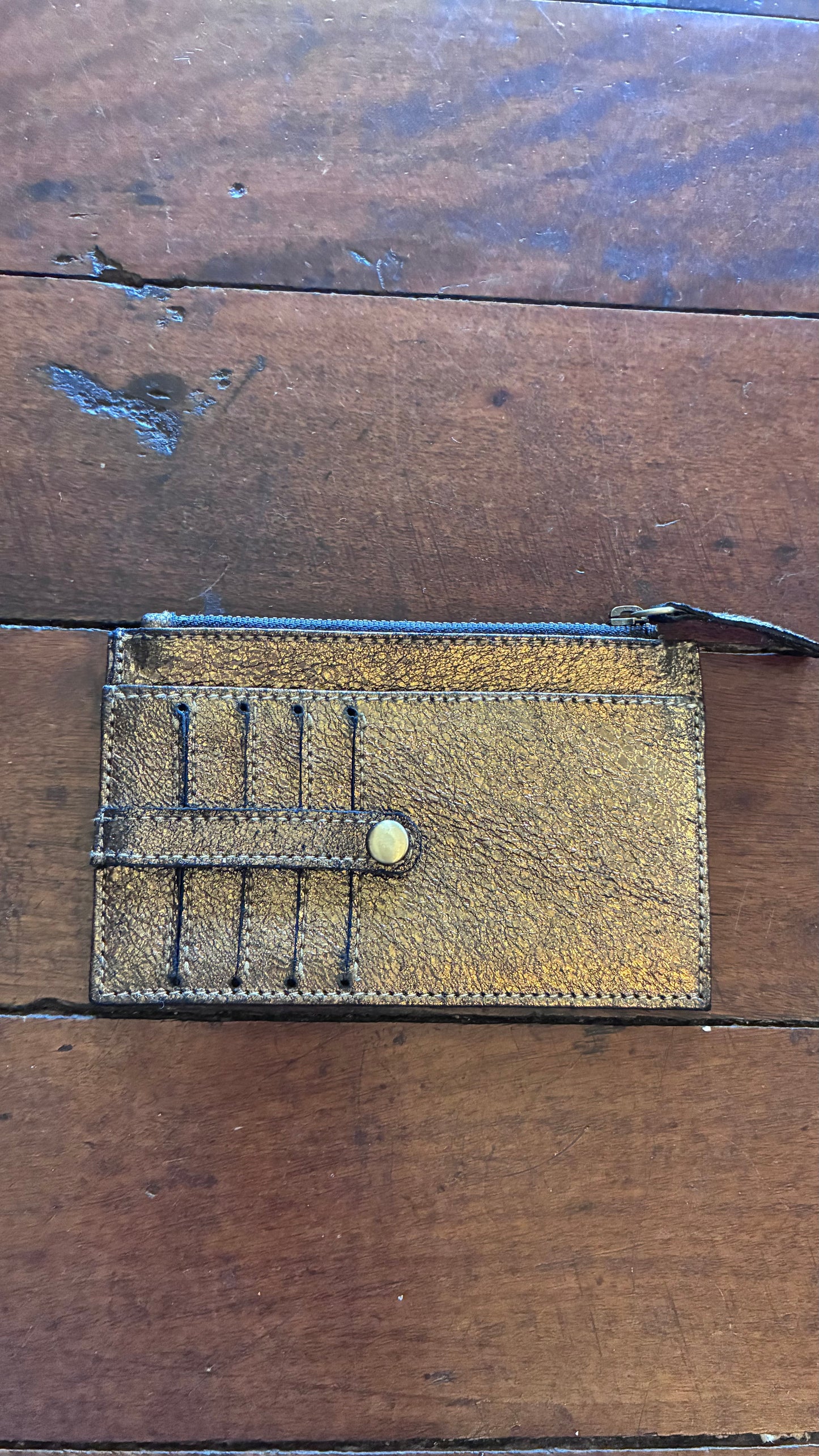 Poi Leather Card Wallet - Multi