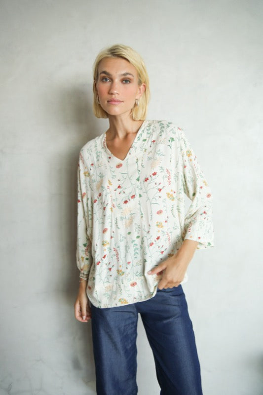 Florence Top - Fresh Flowers