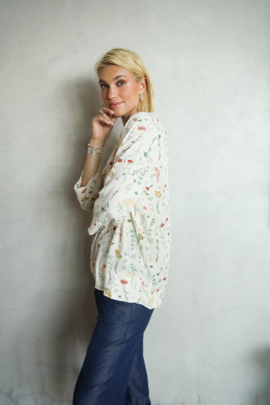 Florence Top - Fresh Flowers