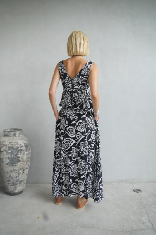 Isola Top - Large Flowers