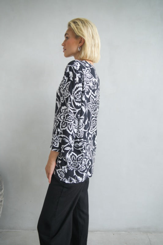 Florence Top - Large Flowers