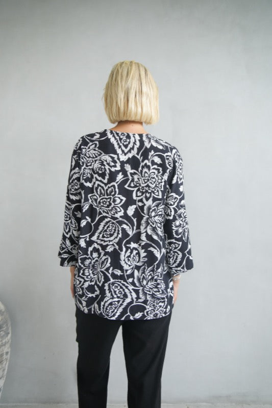 Florence Top - Large Flowers